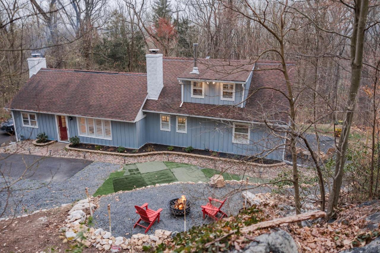 Cowry Acres - 11 Acre Enchanted Retreat, Hot Tub New Hope Eksteriør bilde